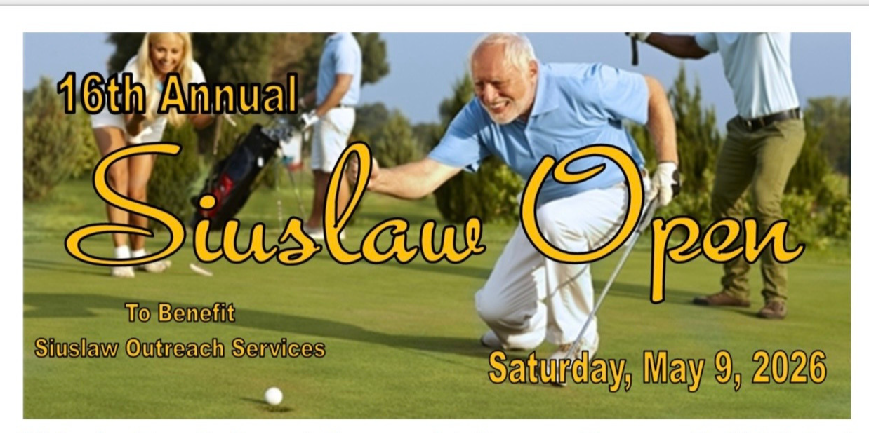 16th Annual Siuslaw Open Charity Golf Tournament for Siuslaw Outreach Services
